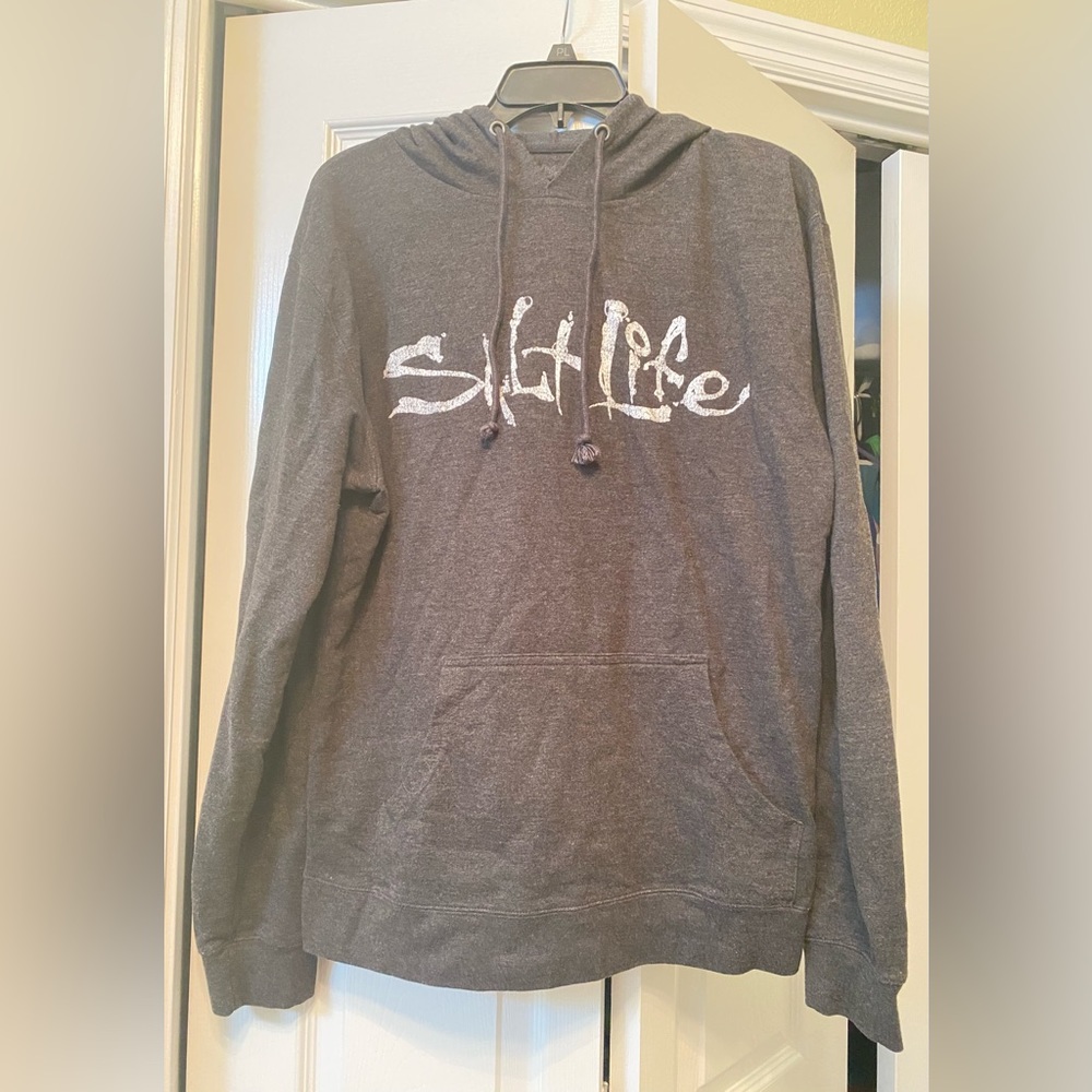 Men’s dark grey Salt life sweatshirt size L